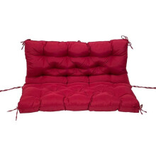 Replacement cushions for garden faux furniture, waterproof, washable and comfortable, 100 x 100 x 10 cm.