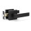 Matte Black Privacy Bathroom Lever Lock Set for Interior Door 2.07 lb 1