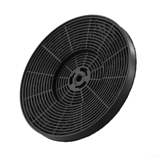 Efficient kitchen filter for controlling activated carbon design for range hoods