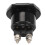 Interruttore di scollegamento della batteria 6-32V 105mm ABS/Rame 6