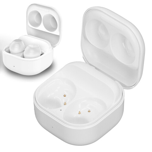 Replacement Charging Case for Galaxy Buds FE SM R400 600mAh White