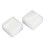80 pezzi di strisce di ciglia autoadesive 3.3 cm Bianco 14