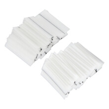 80 pièces de bandes de faux cils auto-adhésives 3,3 cm noir