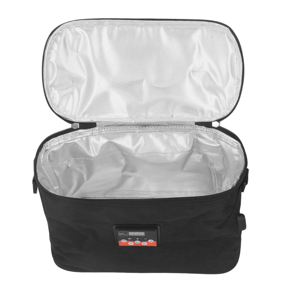 Car 8L Heating Bag 30W With Adjustable Temperature And Display Screen Black 8251334922380