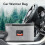 30W 8L Portable Car Warmer Bag with Adjustable Temp Display Grey 10
