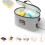 30W 8L Portable Car Warmer Bag with Adjustable Temp Display Grey 8