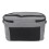 30W 8L Portable Car Warmer Bag with Adjustable Temp Display Grey 14