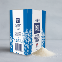 Tate & Lyle Premium Granulated Cane Sugar – 3 kg (Pack of 2) | 100% Pure Cane Naturals – Vegan, Halal, Kosher, Gluten‑Free