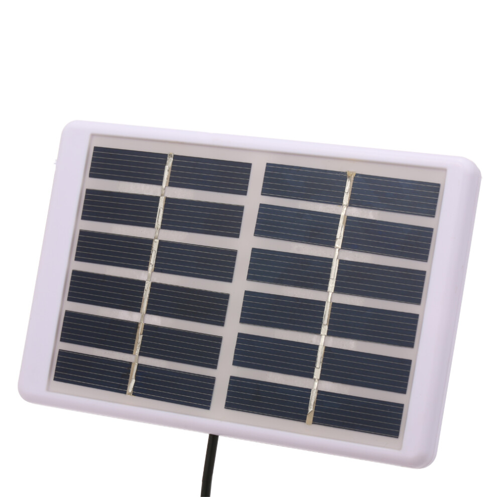 Solar Charger 6V Dc Output 1.2W Panel With 3M Cable For Lights 4911334927474