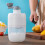 Portable Manual Ice Crusher 1L ABS PP Snow Cone Maker, 26.5cm 6