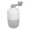 Portable Manual Ice Crusher 1L ABS PP Snow Cone Maker, 26.5cm 11