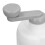 Portable Manual Ice Crusher 1L ABS PP Snow Cone Maker, 26.5cm 12