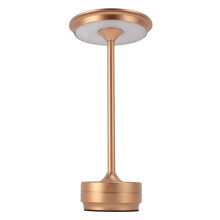 Lámpara de 3 fuentes de luz oro rosa 13cm/28cm 2000mAh