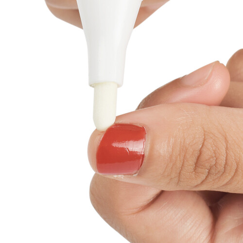Professional 5Pcs Nail Polish Correction Pens with Refillable Heads 2