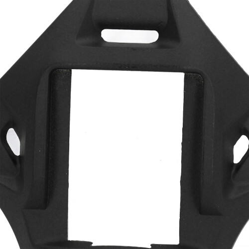 Cache-monture NVG en alliage d'aluminium noir, taille unique. 2