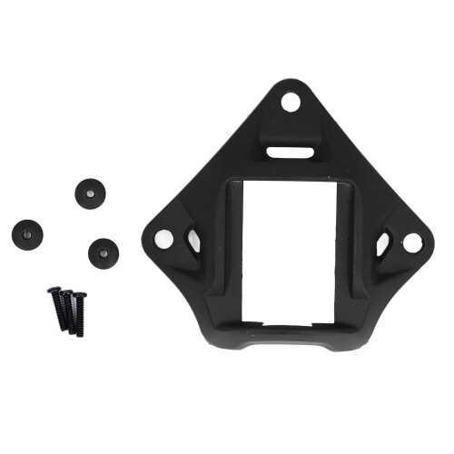 Cache-monture NVG en alliage d'aluminium noir, taille unique. 1