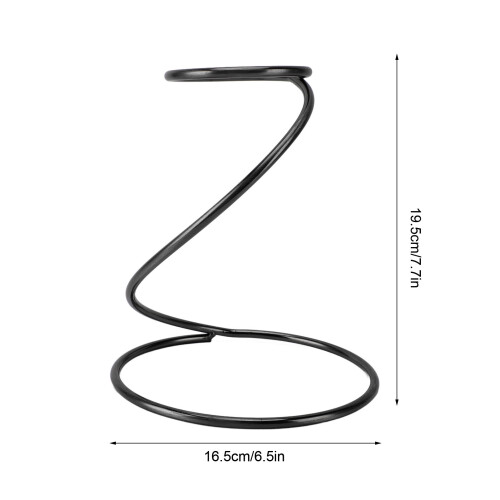 Kaffee-Dripper-Ständer, Eisen, Schwarz, 16,5  19,5 cm 1