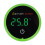 Termometro digitale per acquario, ABS, 200 mAh, C/F 2
