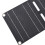 Panel solar plegable de 30 W IP68 2x USB 18,5  18,5 cm 8
