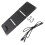 Panel solar plegable de 30 W IP68 2x USB 18,5  18,5 cm 9