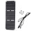 Panel solar plegable de 30 W IP68 2x USB 18,5  18,5 cm 2