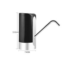 Portable USB Rechargeable Electric Water Pump Dispenser 5L White/Black