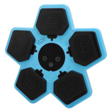 Smart Kids Punching Machine for Indoor Use Wall Mount Blue Music Fitness
