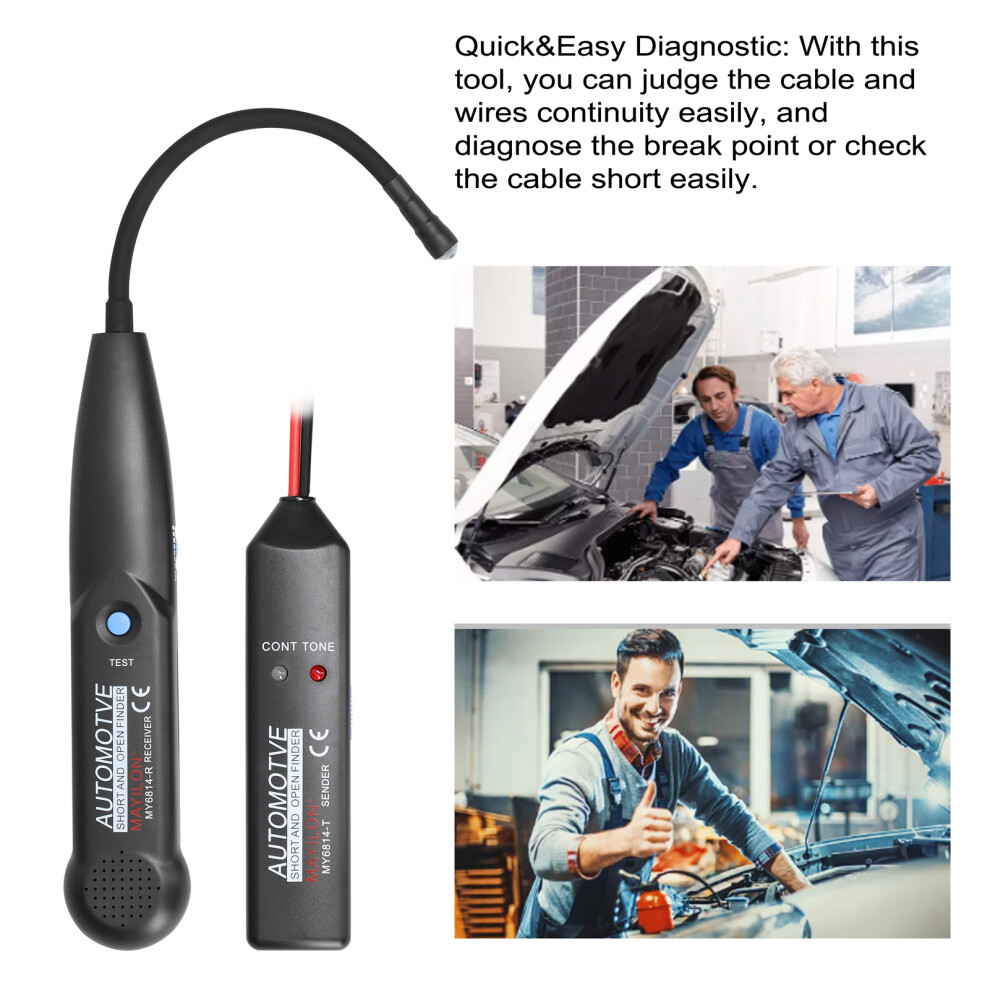 Automotive Circuit Tester 42V Short Open Finder Wire Trackers With Storage Bag 9411334935547