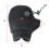 Windproof Waterproof Handlebar Mittens for Motorcycles & Scooters, Black 1