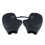 Windproof Waterproof Handlebar Mittens for Motorcycles & Scooters, Black 3