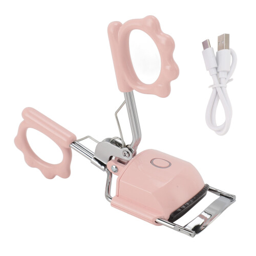 Recourbe-cils chauffé 230 mAh rose petit Type-C 1
