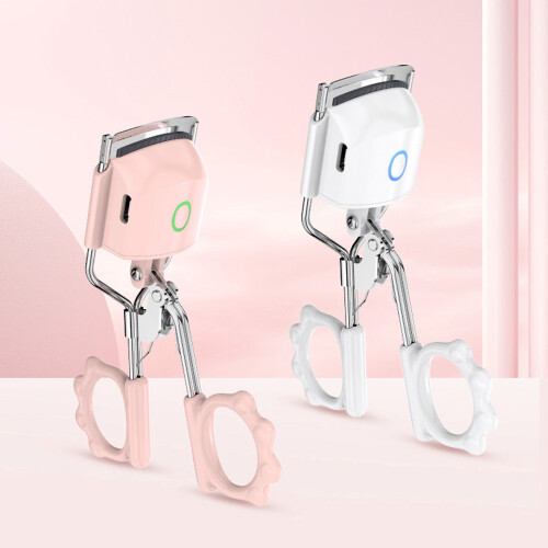 Recourbe-cils chauffé 230 mAh rose petit Type-C 2