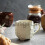 For 420ml Retro Rough Pottery Coffee Cup Japanese Ceramic Mugs White 3