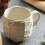 For 420ml Retro Rough Pottery Coffee Cup Japanese Ceramic Mugs White 4