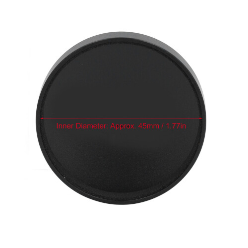 Metal Front Lens Cap Cover 45mm ID E43 A43 for Camera Dustproof Black 1