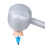 Nylon-Haartrocknerkappe 38 cm Durchmesser, 50 g, Silber 7