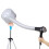 Nylon-Haartrocknerkappe 38 cm Durchmesser, 50 g, Silber 1