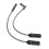 2er Pack SPX-Stecker zu RJ45-Adapter 1200 Mbps IP68 14
