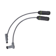 Lot de 2 adaptateurs RJ45 SPX Plug, 1200 Mbps, IP68, Noir