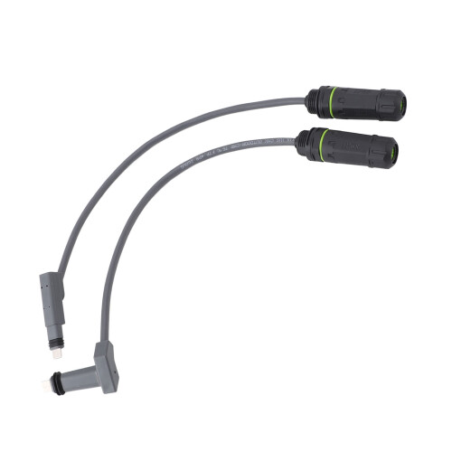 2er Pack SPX-Stecker zu RJ45-Adapter 1200 Mbps IP68