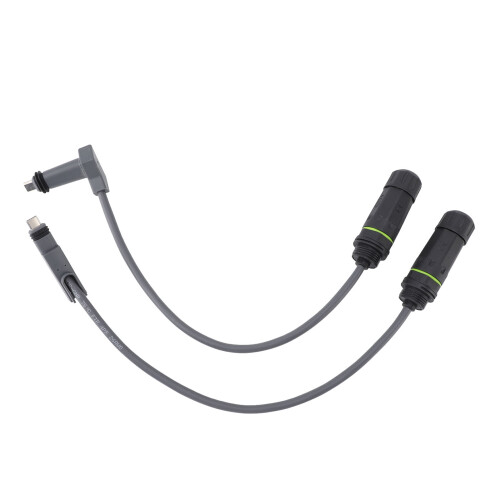 2er Pack SPX-Stecker zu RJ45-Adapter 1200 Mbps IP68 1
