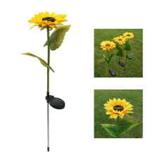Solarlampen Sonnenblumen-Lichter 200 g 600 mAh IP55 Warmweiß-LED