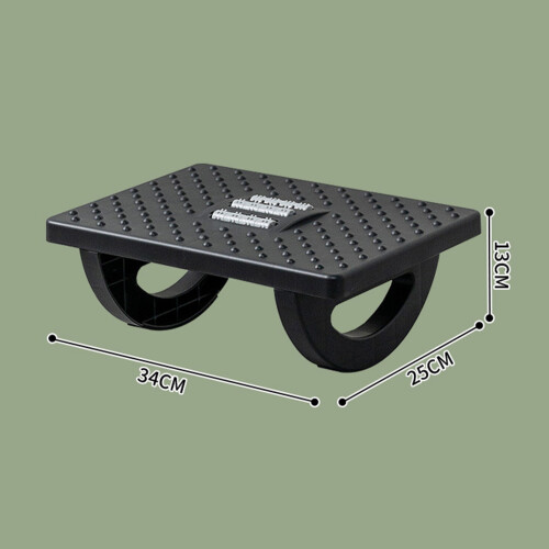 Repose-pieds sous le bureau noir 21,16 oz massage 1