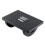 Repose-pieds sous le bureau noir 21,16 oz massage 1