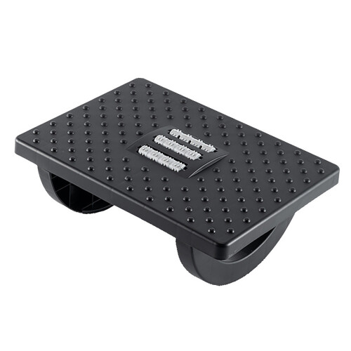 Repose-pieds sous le bureau noir 21,16 oz massage