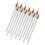 10 Stück Weinflaschen-Fackel-Docht-Set Messing, 35  1,27 cm 10