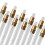 10 Stück Weinflaschen-Fackel-Docht-Set Messing, 35  1,27 cm 5