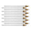 10 Stück Weinflaschen-Fackel-Docht-Set Messing, 35  1,27 cm 12