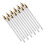 10 Stück Weinflaschen-Fackel-Docht-Set Messing, 35  1,27 cm 6