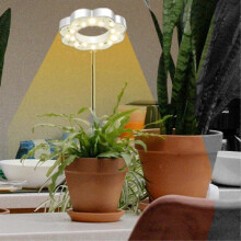 Plant Grow Lights suitable for Indoor Plants, Full Spectrum LED Plant Light with Detachable Stand, Growing